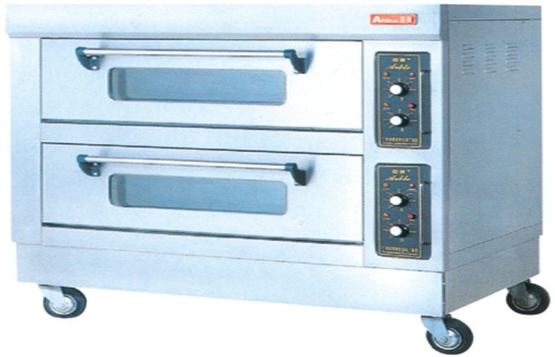 FDX-24BQ 380V 50Hz 2 Layer 4tray Electric Baking Ovens 12KW for West Food Kitchen