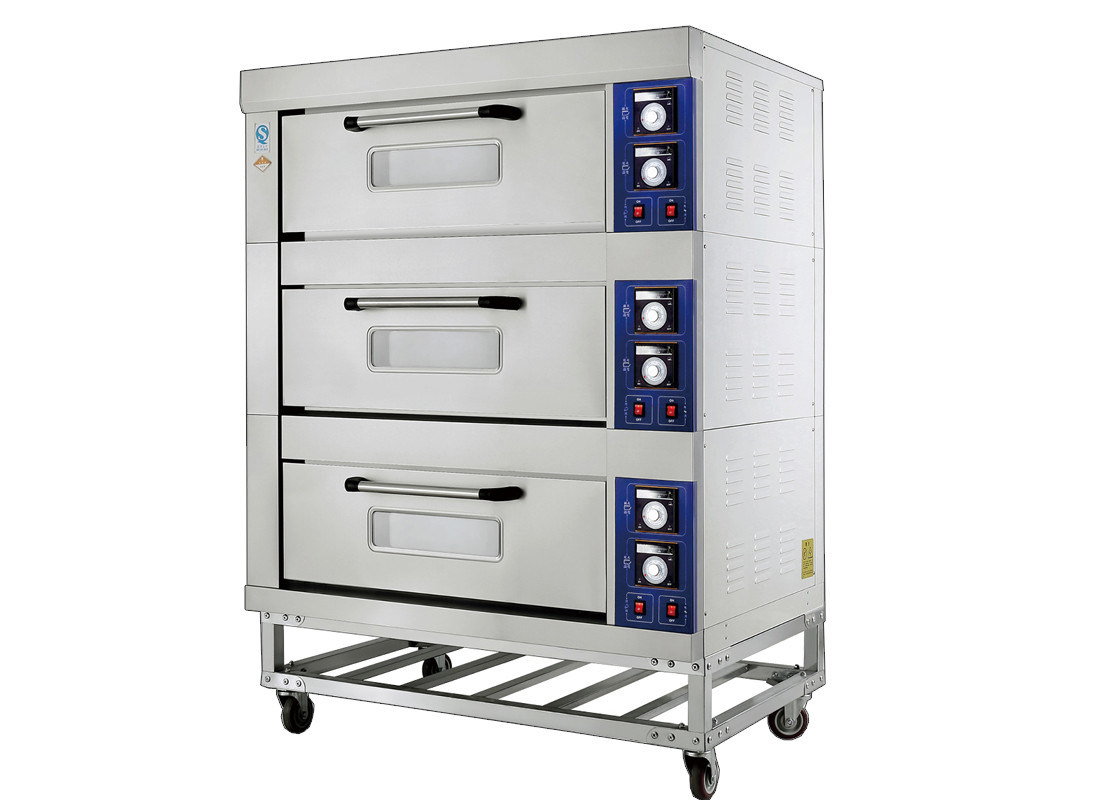Stainless Steel Electric Baking Ovens With Movable Rack / Independent