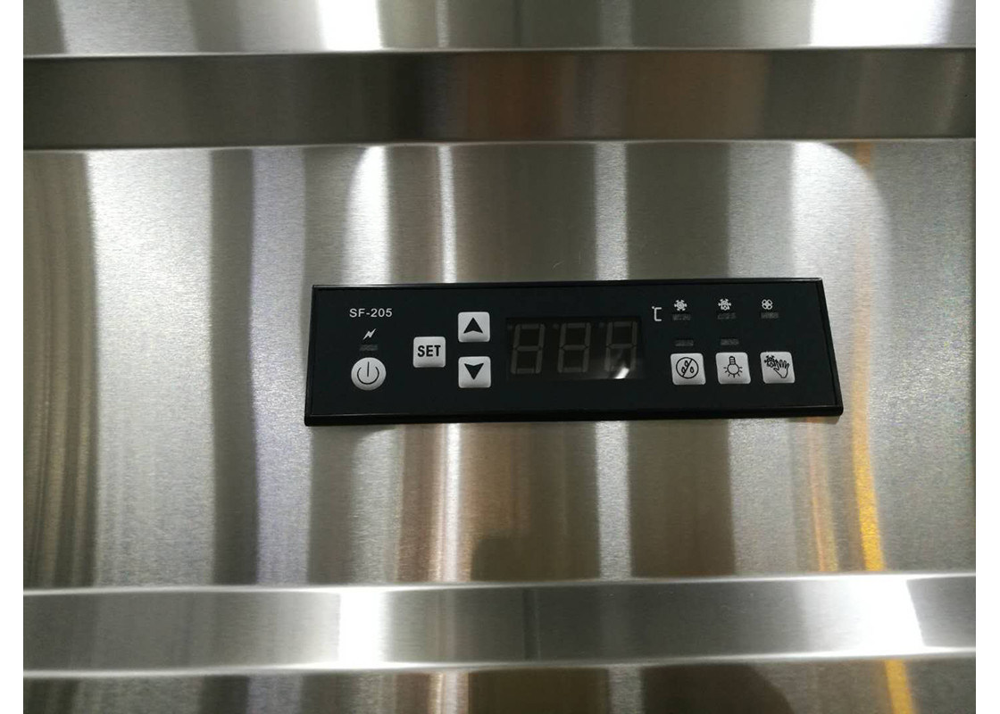Low Power Consumption Commercial Refrigerator Freezer Highly Firm