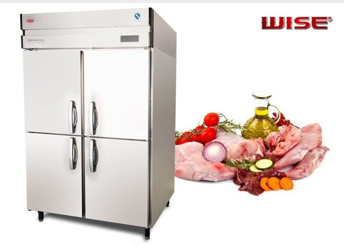 European Standard Commercial Refrigerator Freezer Built In Fan Cooling System