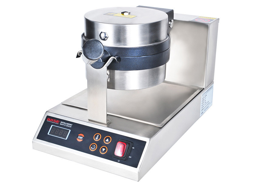 RotationType Digital Electric Waffle Maker With Thick Iron Teflon Non