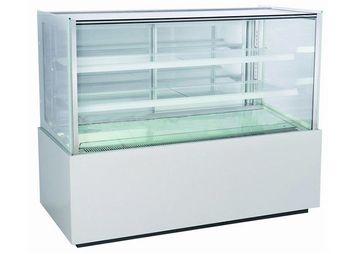 3 Layer Glass Cake Display Cabinet With Led Lighting 4 C 8 C Cake