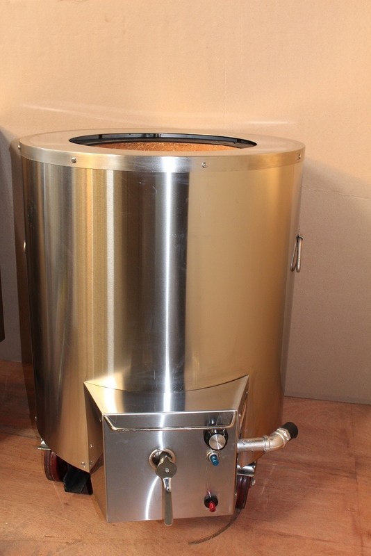 Natural gas or LPG Stainless Steel Round Tandoor Oven 565 * 810mmH
