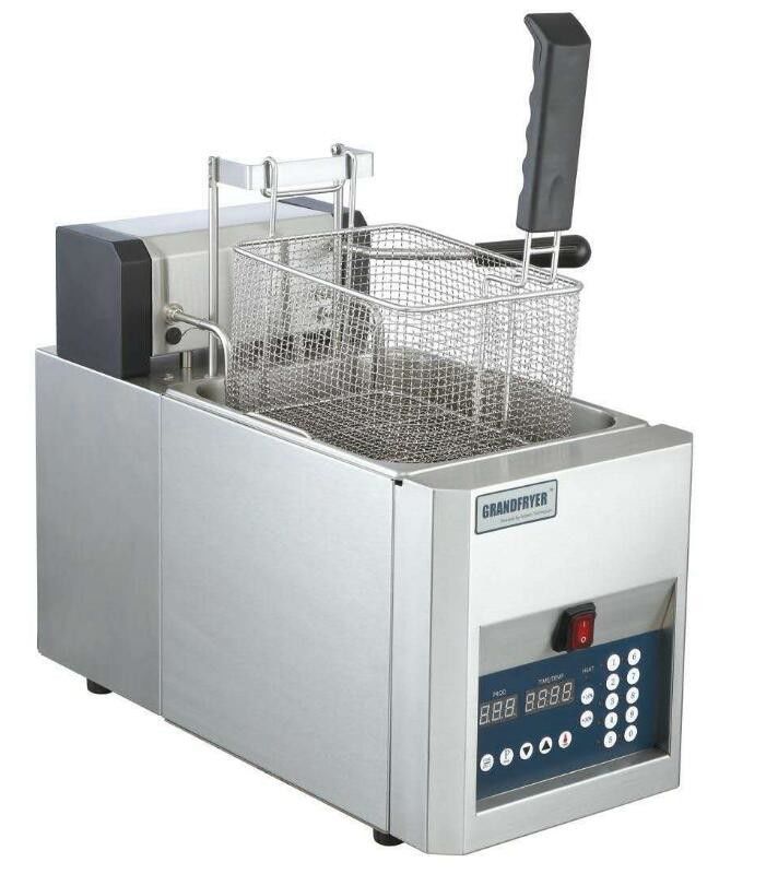 8l Commercial Kitchen Equipments Single Tank Electric Countertop