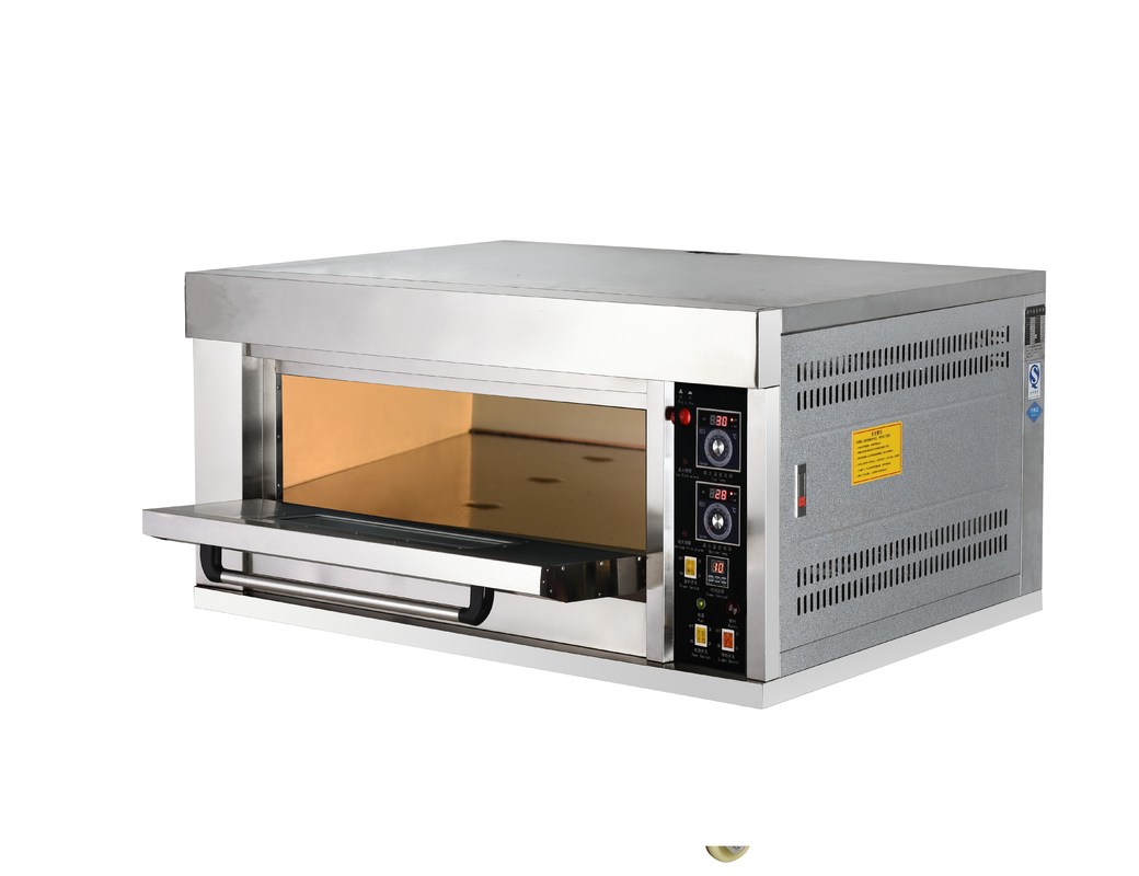 Electric Commercial Bread Baking Oven , Stainless steel, stove board