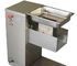 0.55KW Durable Meat Processing Equipment Stainless Steel Cutting Machine Safety Switches