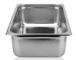 Stainless Steel Cookwares For Kitchen Full Size GN Food Pan 530×327×100×0.7mm