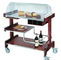 Deluxe Pastry Cart Solid Wood Dessert Service Equipments 910*510*1120mm