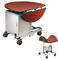 Commercial Room Service Equipments Trolley With Folded Wood Board