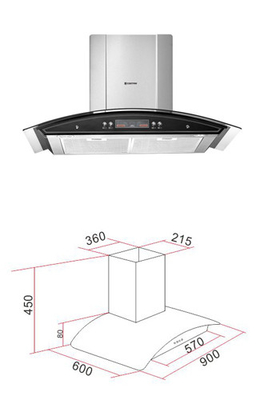 European Standard Home Kitchen Stove 304 430 Authenticate Stainless Steel And Glass