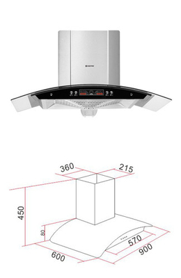 European Standard Home Kitchen Stove 304 430 Authenticate Stainless Steel And Glass