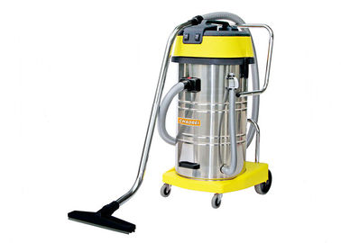 Powerful 80L Wet And Dry Vacuum Cleaner / Room Service Equipment With Stainless Steel Bag Tank