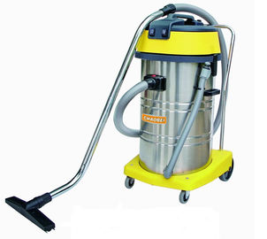 Powerful 80L Wet And Dry Vacuum Cleaner / Room Service Equipment With Stainless Steel Bag Tank