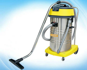 Powerful 80L Wet And Dry Vacuum Cleaner / Room Service Equipment With Stainless Steel Bag Tank