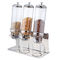 Cereal Dispenser Commercial Buffet Equipment Dry Food Container 3 Head