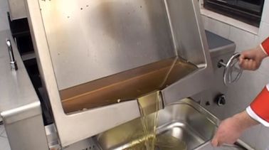 5 Star  Hotel Kitchen 100L Gas Tilting Braising Pan Restaurant Kitchen Equipment