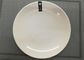 Unbaked Porcelain Dinnerware Sets UNK Plate Diameter 23cm Weight 250g White Color