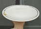 Ceramic Round Plate With Logo Porcelain Dinnerware Sets Dia. 25cm Weight 744g