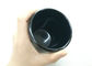 Black Color Tea Cup Imitation Porcelain Dinnerware Sets Dia7.6cm H9.2cm  Weight 168g