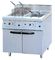 JUSTA 40L Electric Two Tank Deep Fryer With Cabinet ZH-RCX2 Western Kitchen Equipment