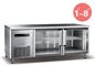 Refrigerated Work Table For Kitchen 660L Commercial Refrigerator Freezer R134a Fan Cooling