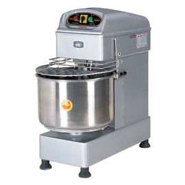 50L / 20KG Commercial Heads-Up Spiral Dough Mixer Two Mixing Speed Food Processing Equipments