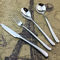 Silver Stainless Steel Cutlery Dinner Knife / Fork / Spoon High-grade Banquet Tableware