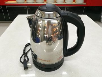 1.5 Liter SS304 Austenitic  Stainless Steel Electric Kettle 1500W Room Service Equipments ,