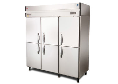 Air Cooled -15 to -18°C Commercial Refrigerator Freezer 2/4/6 Solid Doors Upright Reach-in Freezer