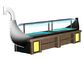 Wooden Japanese Sashimi Sushi Boat Buffet Counter L5500 x W1200 x H2300 MM, Commercial Buffet Equipment