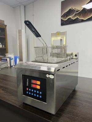 Multifunctional Stainless Steel Deep Fryer Automatic Lifting Oil Frying Machine Pot for Chicken Chop French Fries Potato Fish