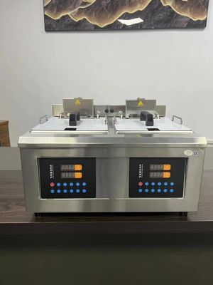 Multifunctional Stainless Steel Deep Fryer Automatic Lifting Oil Frying Machine Pot for Chicken Chop French Fries Potato Fish
