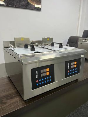 Multifunctional Stainless Steel Deep Fryer Automatic Lifting Oil Frying Machine Pot for Chicken Chop French Fries Potato Fish