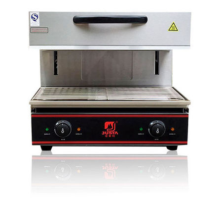Electric Salamander Commercial Tabletop Salamander Smokeless Stainless Steel Salamander Commercial Kitchen Equipment