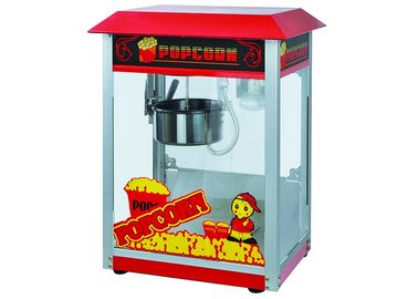 Theater 8 Ounces Popcorn Machine With Roof Top 220V 1450W / Snack Food Machine