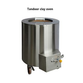 Popular Middle East Naan Natural Gas Or Lpg Stainless Steel Round Tandoor Oven