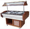 Salad Buffet Commercial Buffet Equipment With Marble Stone Base NN-SB 1400