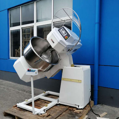 Food Processing Equipment Commercial Heads Up Spiral Dough Mixer Two Mixing Speed Tipping Bucket