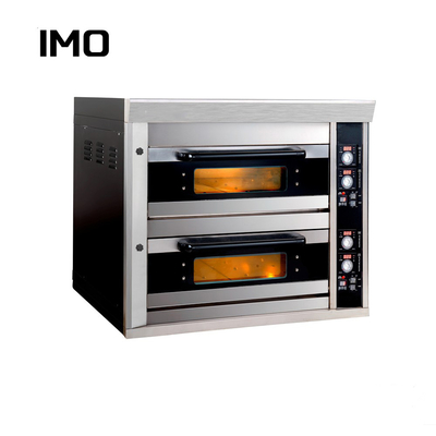 Ideal For Preppy Kitchen-Inspired Cakes Oven 2 Deck 4 Tray Commercial Gas Oven
