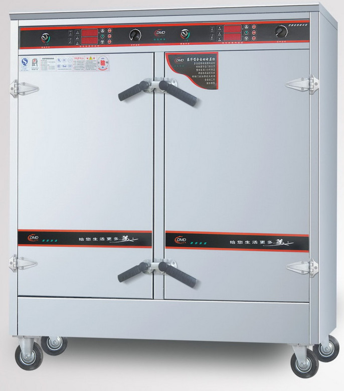 Silver Hotel Restaurant Big Canteen Commercial Kitchen Steamers 36KW/380V