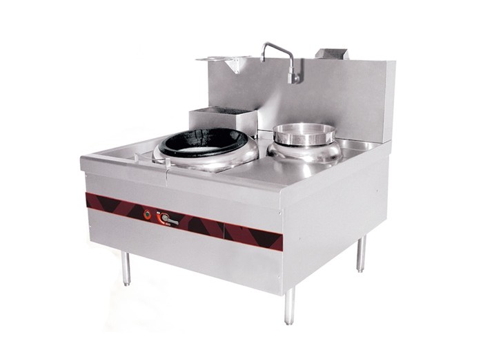Single Burner Chinese Cooking Stove Gas Range Type with Stainless Steel