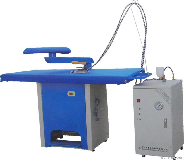 Electric Garment Ironing Table With Steam Generator Hotel Laundry Machines