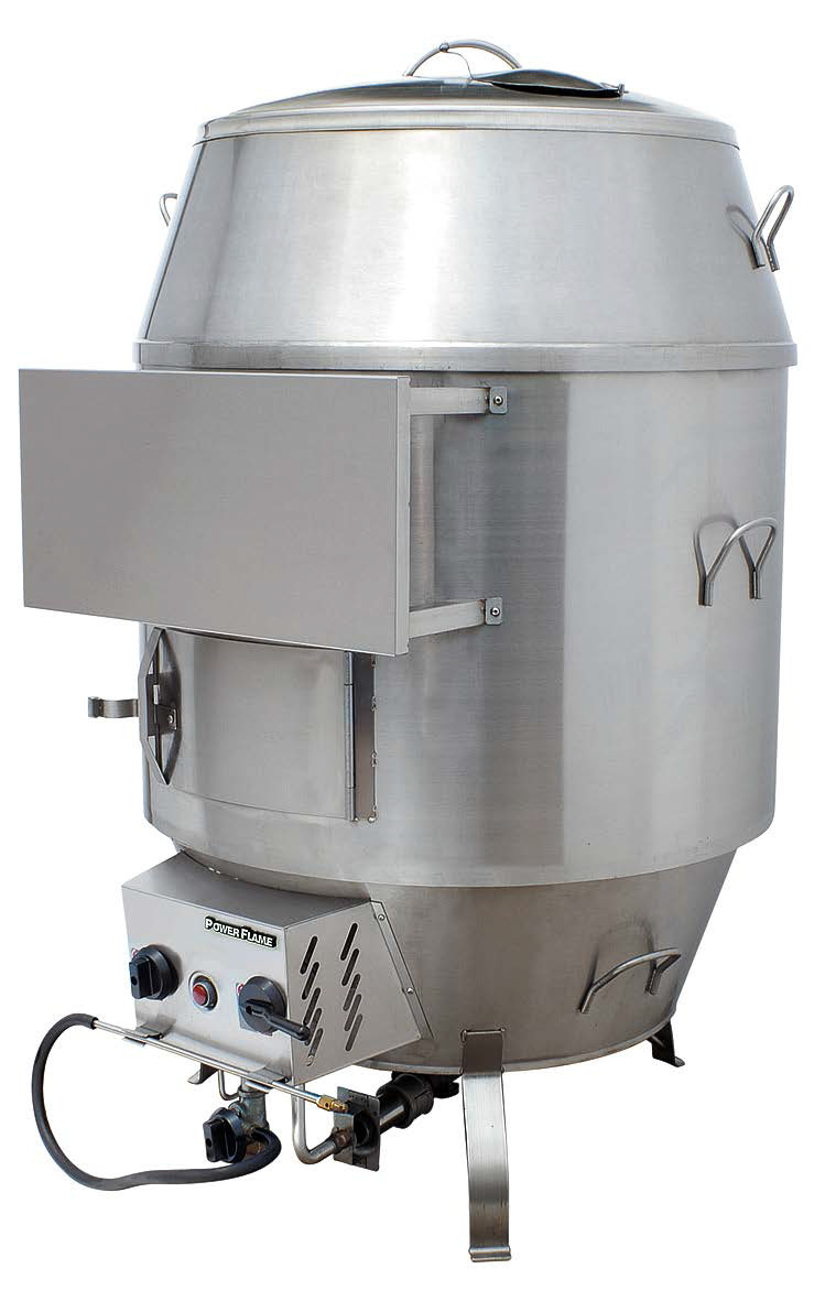 Stainless Steel Gas Duck Roaster Single Insulated Layer Duck Cooking Stove