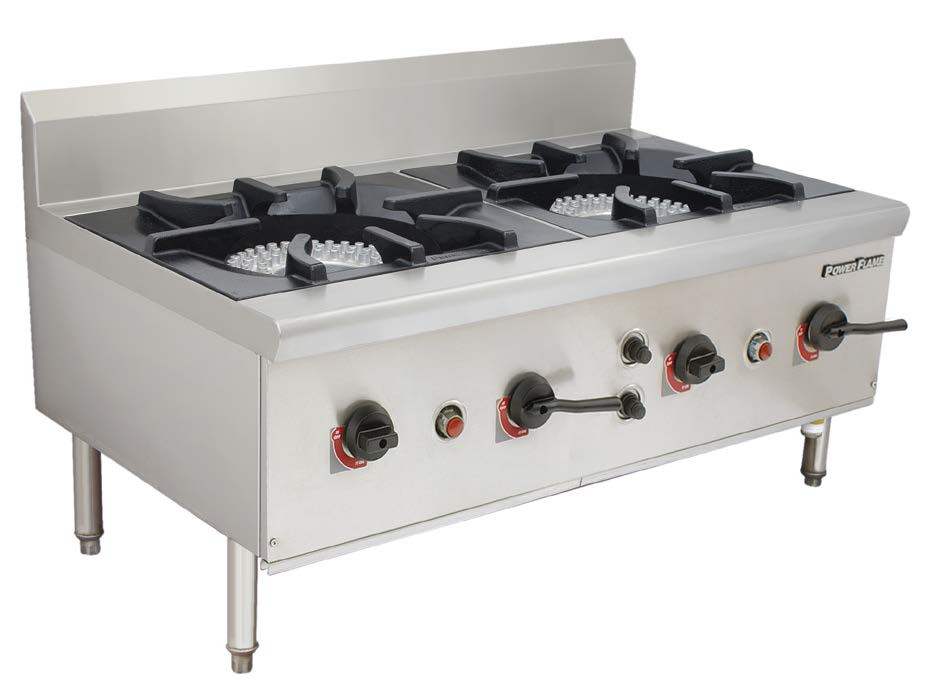 Gas Stock Pot Range Chinese Style Soup Cooking Stove 1100 x 650 x (500