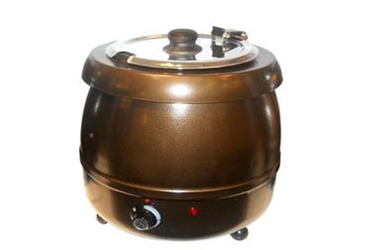 Commercial Black Soup Kettle