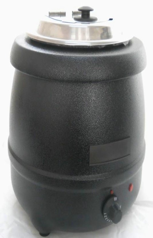 Commercial Black Soup Kettle