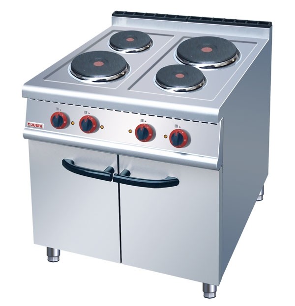 JUSTA Electric 4Plate Range Burner Cooking Range With Western