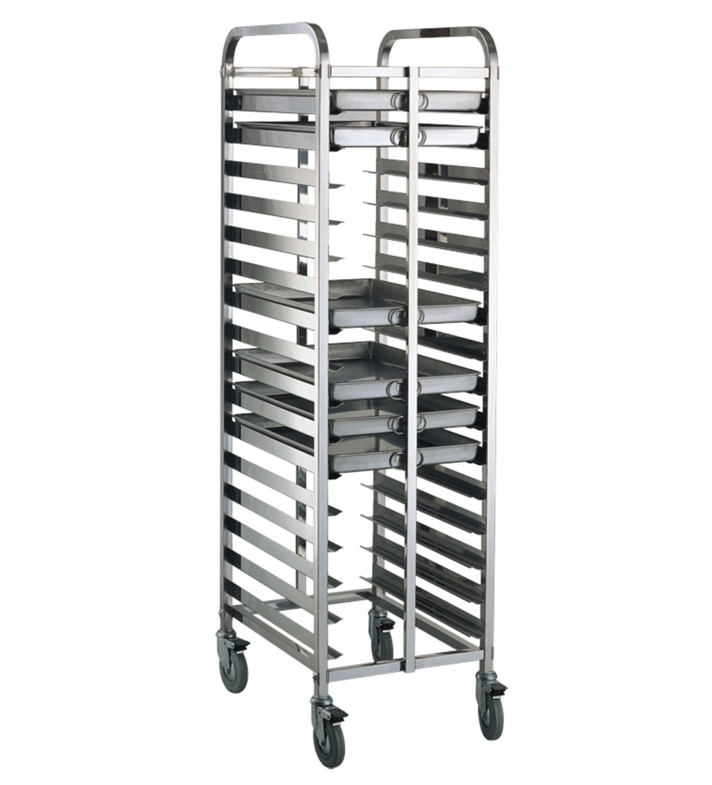 16/32 Tray FullSize Bun / Sheet Pan Rack Assembled or Welding Type