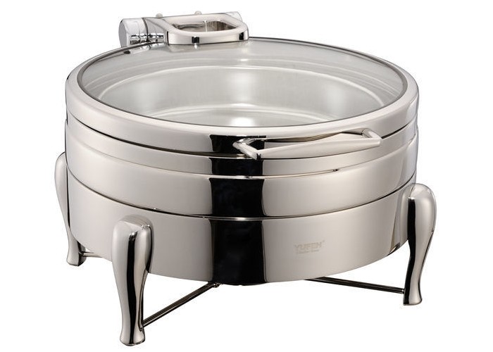 YUFEH Stainless Steel 304 Hydraulic Induction Chafing Dish Buffet Food