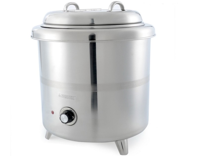 Stainless Steel Electronic Soup Kettle Adjustable Temperature Control